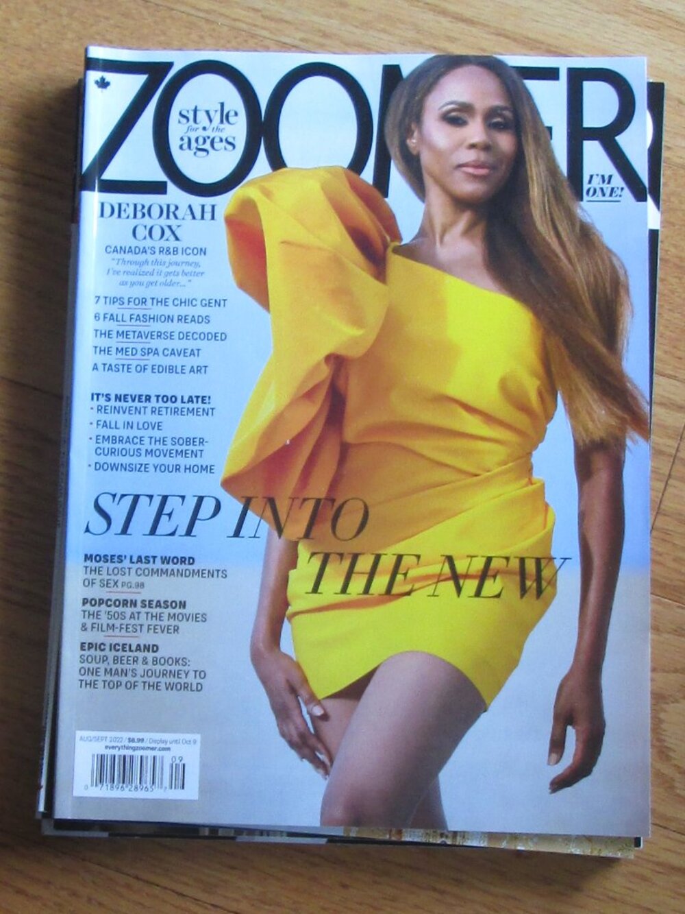 Zoomer magazine - August 2022 - Deborah Cox